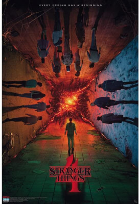 Stranger Things Season 4 Group Teaser Maxi Poster 61x91,5cm 24x36'' 170g/m² GBEye