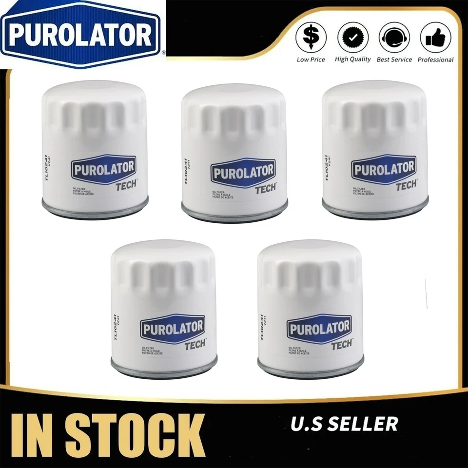 JUEGO DE 5 FILTROS DE ACEITE 90915-YZZD1 PARA TOYOTA LEXUS ENVÍO GRATUITO NUEVOS Foto 2 de 4