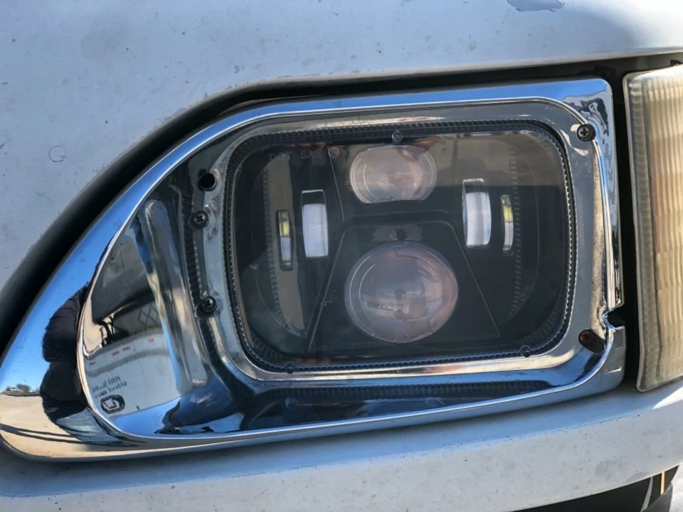 Nuevo faro LED 5X7" 7x6" para Jeep Wrangler 1986-1995 YJ 1984-2001 Cherokee XJ Foto 4 de 4