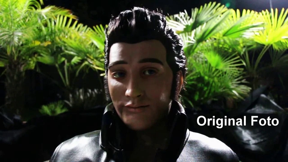 Humanoid Brian Bust | KI Kunst - ChatBot Roboter V25 - Bild 2 von 2