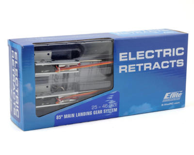 New E-Flite Eflite .25-.46 25-46 85 Degree Main Electric Retracts EFLG310