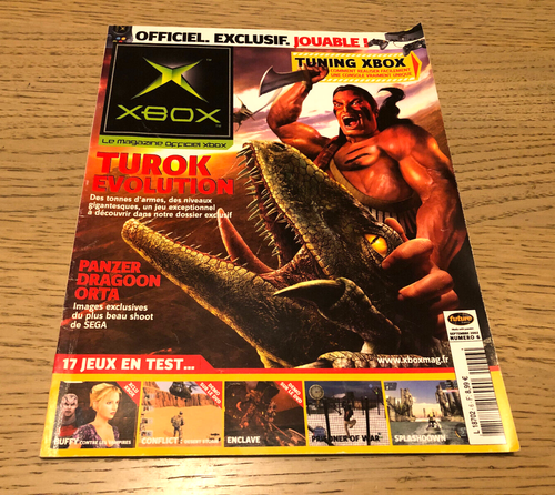 Magazine Xbox Le Magazine Officiel N°2 Avec Démo - Bon état - Collector