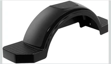 Fulton Plastic Trailer Fender Made to fit 13" Wheels Tires Black 008583