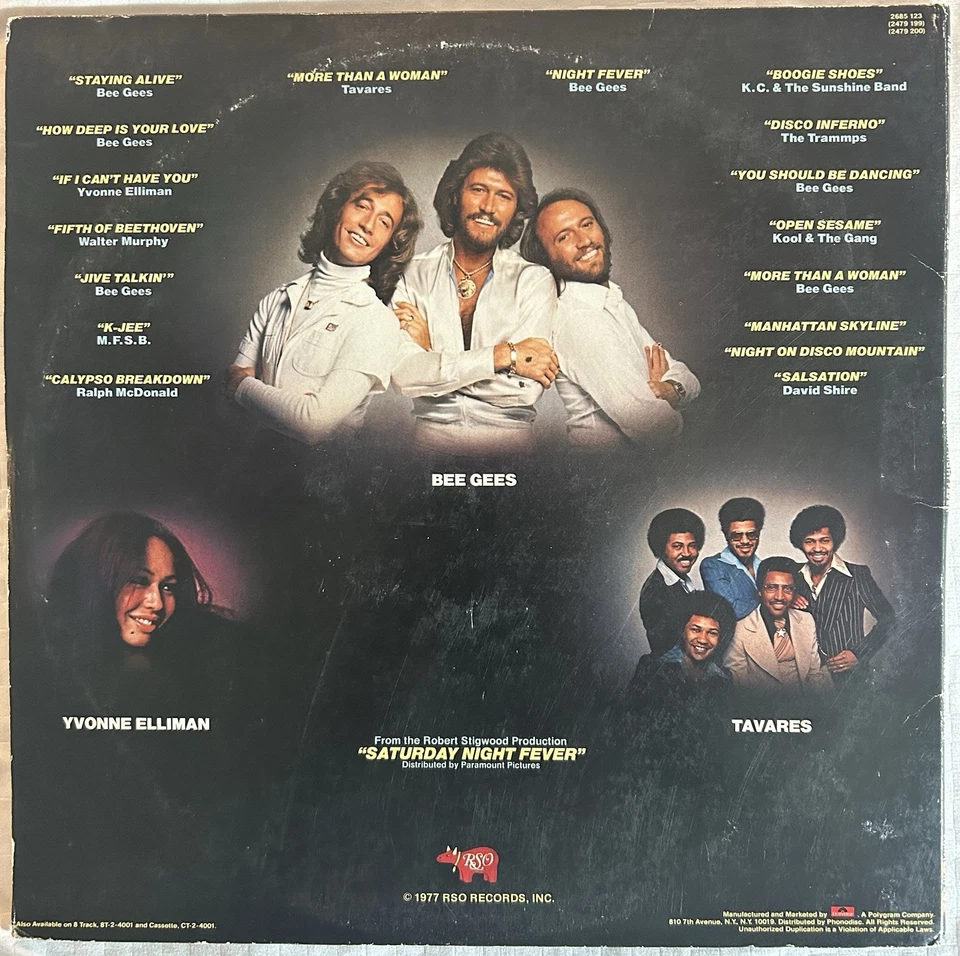 Saturday Night Fever (The Original Movie Sound Track) - Image 3 of 4