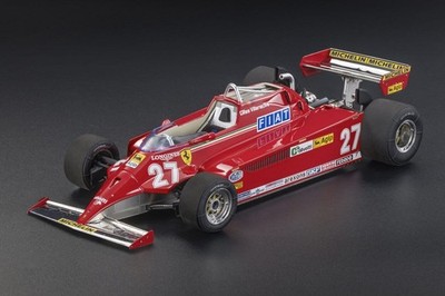 GP Replicas 1:18 Ferrari 126CK No.27 Gilles Villeneuve Winner