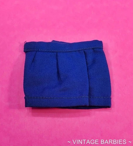 Vintage Barbie Doll Fashion PAK Blue Shorts Near Mint ~ 1960's