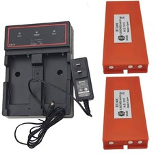 CB70 Battery Charger 100V-240V 2PCS BT24IK 4.8V 2400mAh Rechargeable Battery