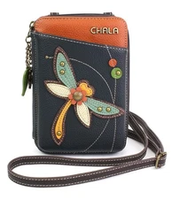 CHALA Wallet Crossbody Cell Phone Purse - Women Faux Leather Multicolor Handb...