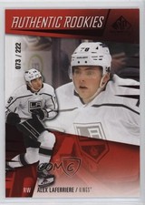 2023 Upper Deck SP Game Used Authentic Rookies Red 73/222 Alex Laferriere 1tj3