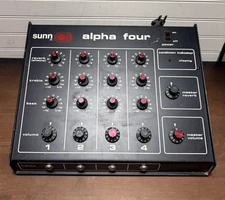 Vintage Sunn Musical Equipment Alpha Four Mixer - working