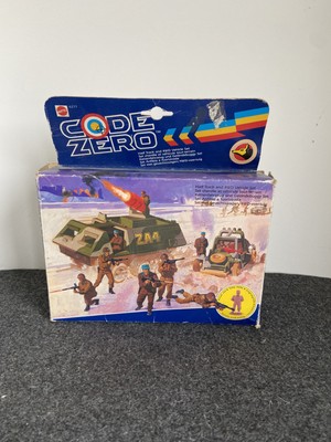 Mattel Code Zero-6277 Set- unvollständig-Zero Hour Comic- Vintage Toys Spielzeug