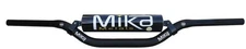 Mika Metals 7/8in. Oversize Handlebar-YZ/Reed Bend-Black Pad-MKH-11-YZ-BLACK