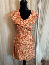 Free People French Quarter Wrap Mini Dress Boho Style Size M