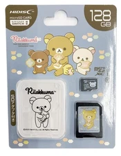 HIDISC Rilakkuma microSDXC card 128GB CLASS10 UHS-I compatible SD FS