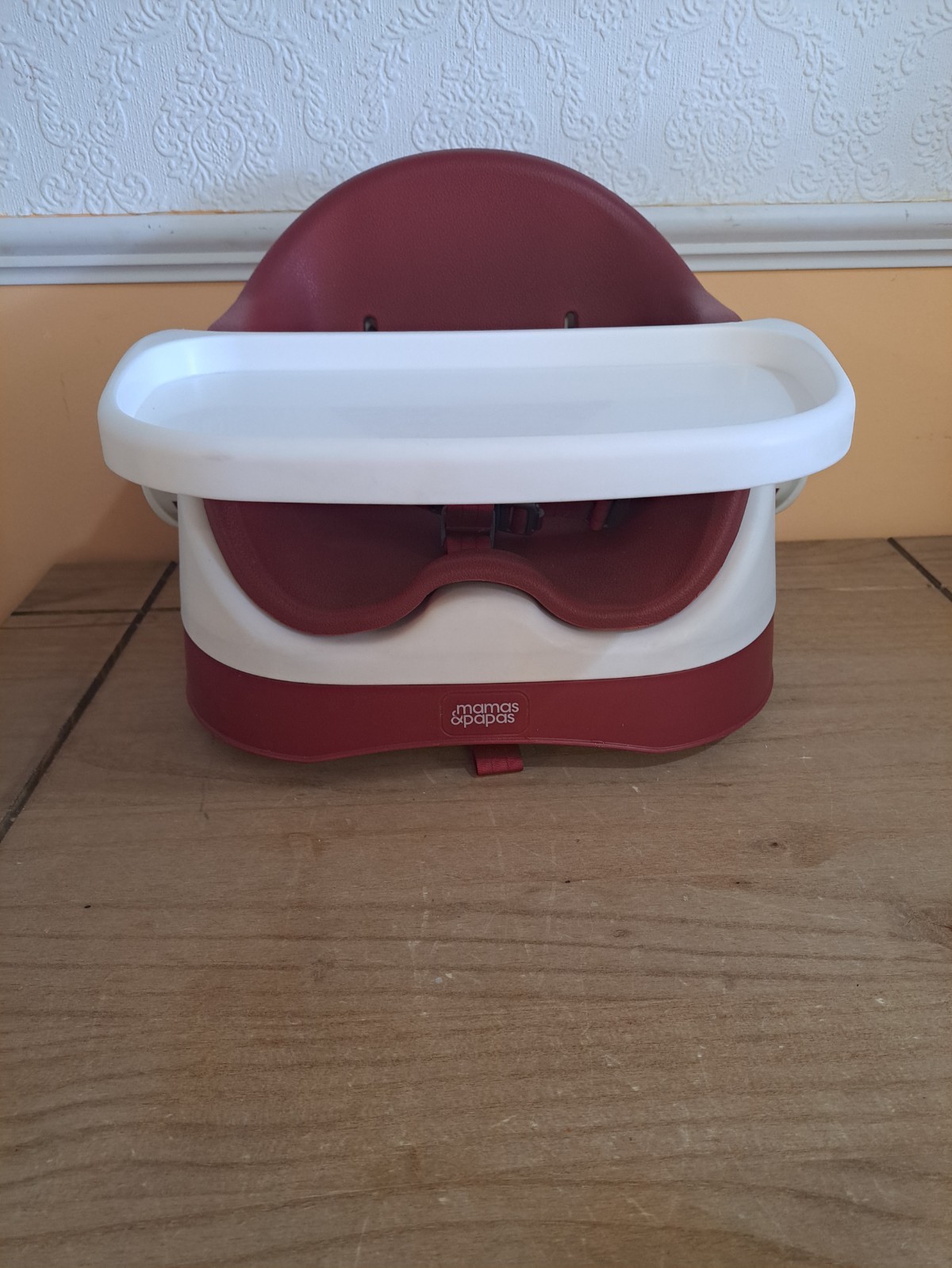 Mamas & Papas Baby Bud 3in1 Booster Seat with Detachable Tray & Soft Insert