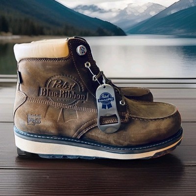 Men's Pabst x Timberland Pro Gridworks Wedge Soft Toe Boots