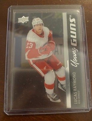 2021-22 Upper Deck Series 2 Young Guns Clear Cut Lucas Raymond RC