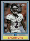 2024 Topps Chrome Football Refractor Nate Wiggins #74TF-15