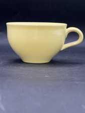 Iroquois Casual China Yellow Ceramic Cup By Russell Wright 3.75" Diameter USA Ma