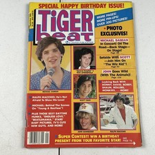 Tiger Beat Magazine September 1981 Michael Damian Ralph Macchio Scott Baio Tiger Beat Magazine September 1981 Michael Damian Ralph Macchio Scott Baio