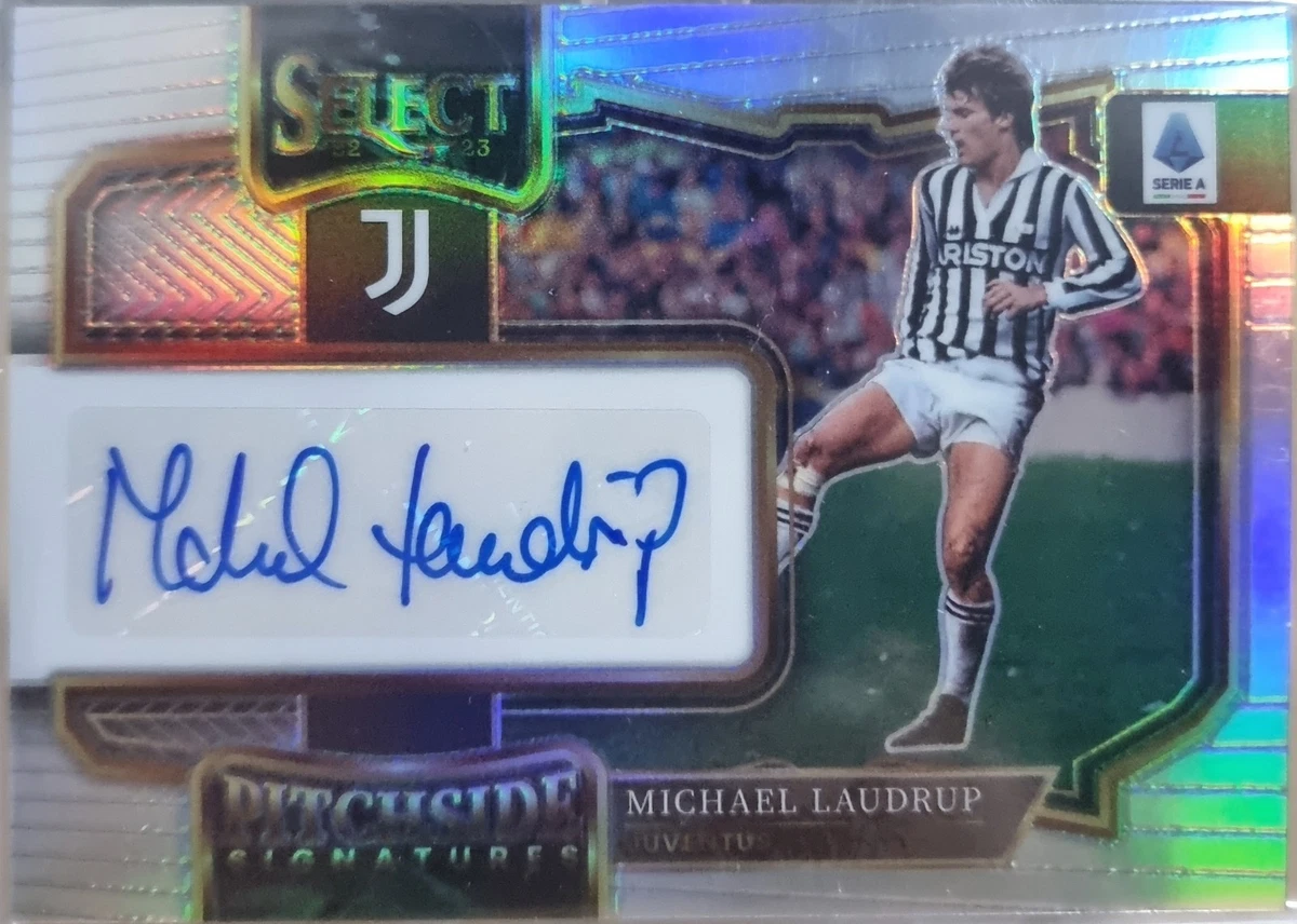 Michael Laudrup Autographed Soccer Sports Trading Cards