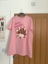 Ladies Pink Nightshirt Size Large TU Clothing
