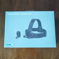 GoPro Quick Clip Head Strap - Black (ACHOM-001)