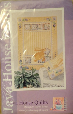 Bad Hare Day Quilt and Pillow Quilt Pattern from Java House Quilts