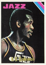 1975-76 TOPPS BASKETBALL #163 E.C. COLEMAN