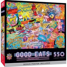 MasterPieces jigsaw puzzle; Dog Gone Good; Good Eats series; 550 pcs