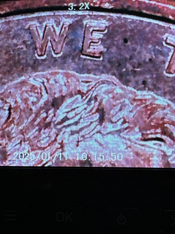 2000D Memorial Cent Wide AM Small Die Chips Obv/DDR Columns, Gem Red Color - Image 4 of 4