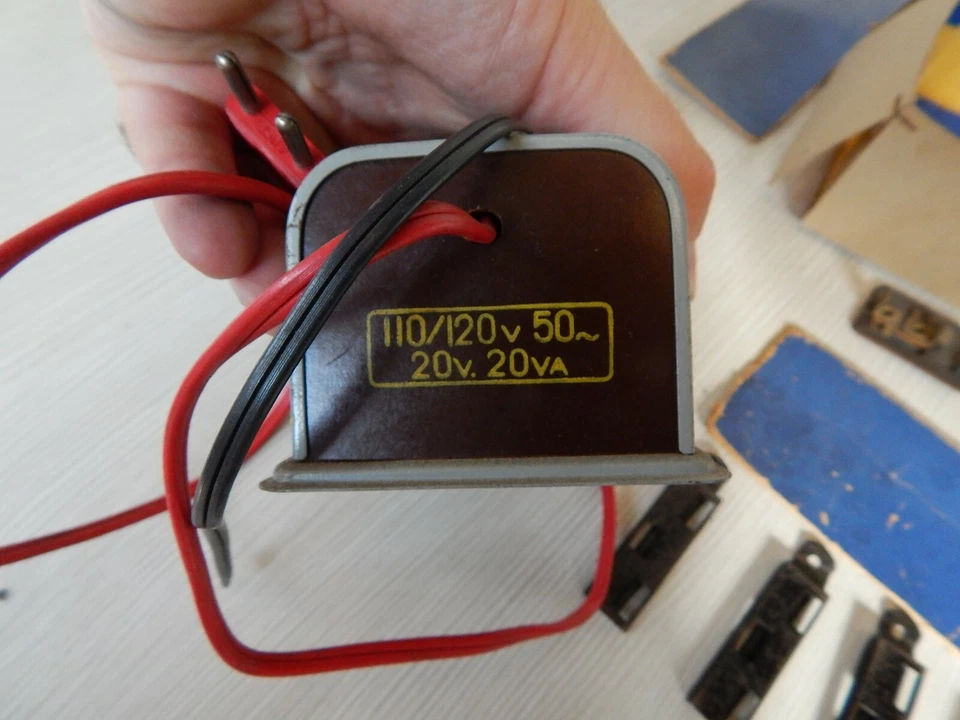 TRAIN MECCANO HORNBY OBBV LE MISTRAL GAUGE 0 1/45 TRENO VINTAGE - Immagine 3 di 4