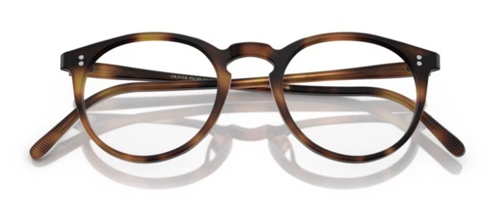 Gafas para hombre Oliver Peoples 0OV5183 1552 O'Malley caoba oscura redondas 47 mm Foto 4 de 4
