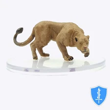 Lioness - The Mwangi Expanse #30 Pathfinder Battles D&D Lion Miniature