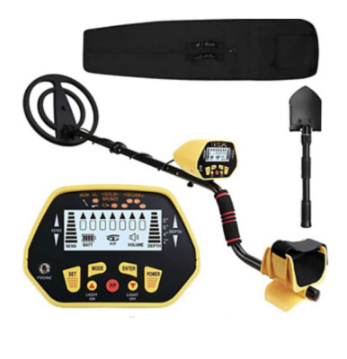 Canway Metal Detector High Accuracy Adjustable Waterproof Metal Finder LCD Di...