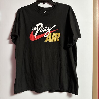 Nike Air   The Dirty  ATL Atlanta Exclusive Black T-Shirt A-Town Down Men s XL