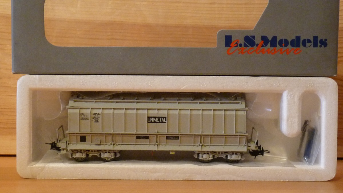 Set de 2 wagons tombereaux, livrés gris - Arnold HN6535 - E79, SNCF