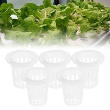 50PCS Hydroponics Plant Grow Net Cup Mesh Pot Basket Mesh Aeroponic Aquaponic AU — image 4
