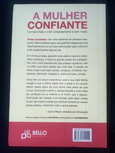 A MULHER CONFIANTE, JOYCE MEYER **** Portuguese - 第 2/2 張圖片