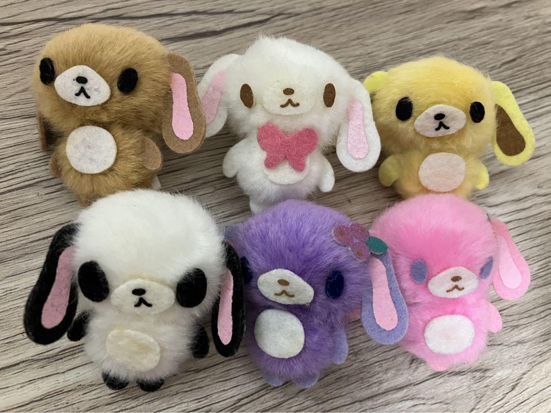 Sanrio Sugarbunnies Kuro Usa Shiro Usa Latte Panda Mascot Plush