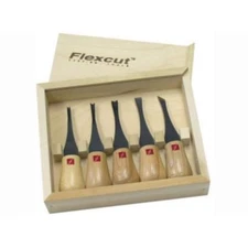 NEW! Flexcut Beginners Palm Set FR310 5 High Carbon Steel Palm Tool Carvin