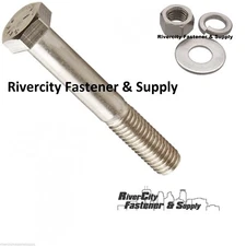 1/4" Stainless Steel Nuts Bolts Washers 1/4-20 Coarse Thread