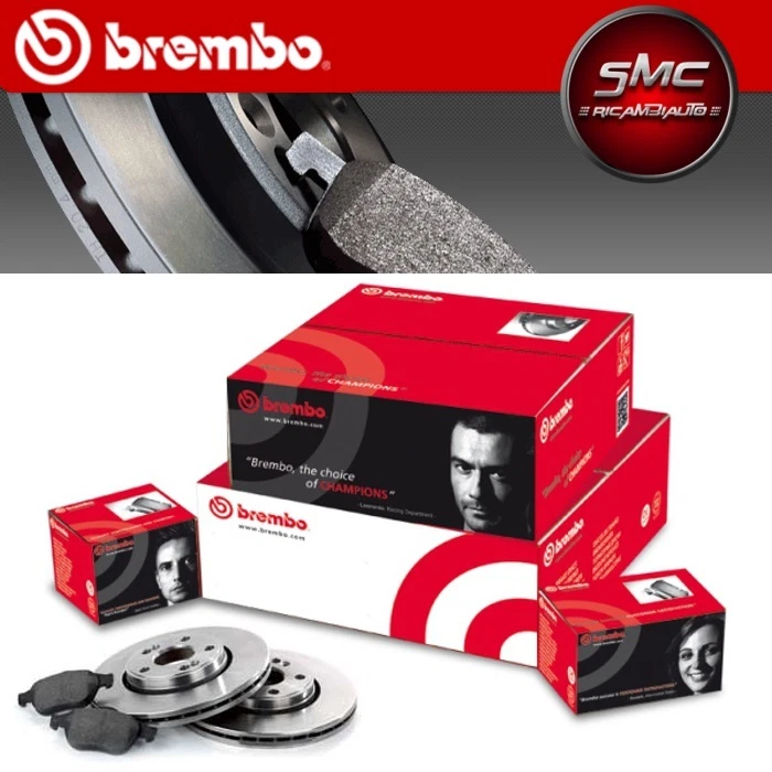 Kit 2 Dischi Freno Anteriori AOQ – Compatibili Con Lancia Delta II, III, Lybra, Idea E Musa – Diametro 284 Mm