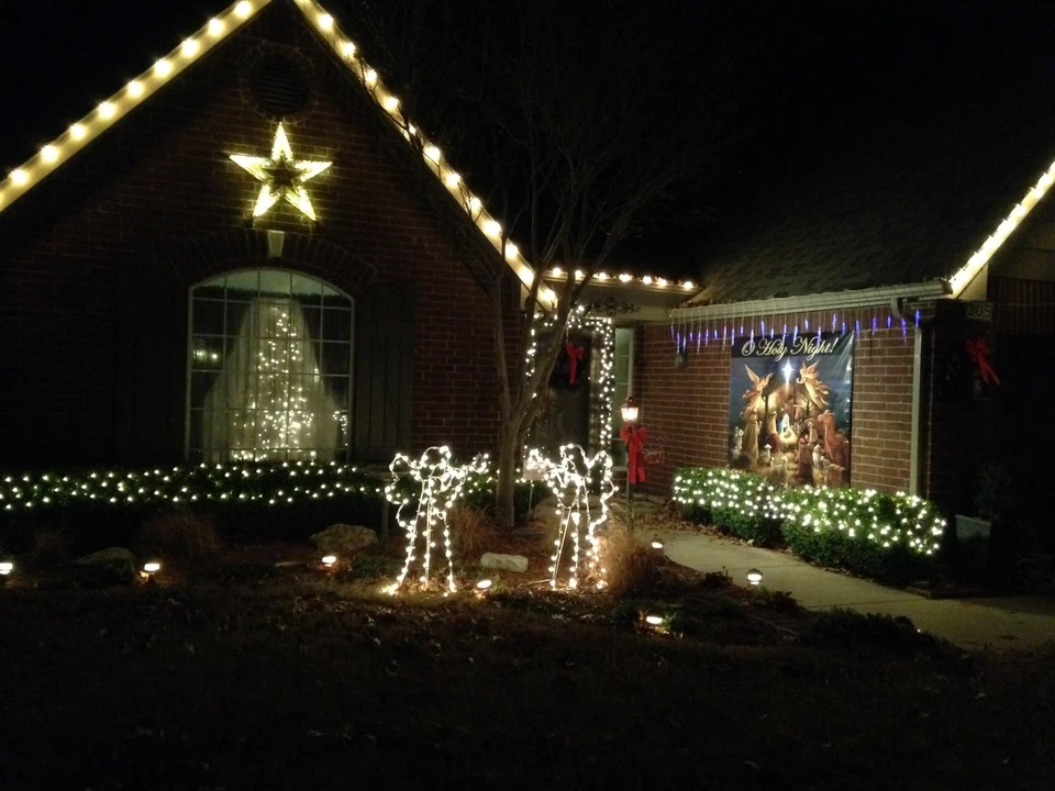Banner de vinil presépio de Natal indoor outdoor 6 pés x 5 pés - Imagem 3 de 3