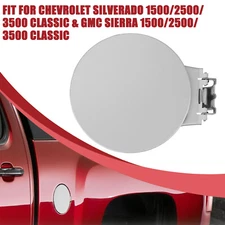 Fuel Filler Cap Gas Tank Door Cover For Chevrolet Silverado GMC Sierra 1500
