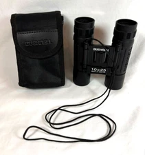 BUSHNELL COMPACT 10X25 BINOCULARS 302 FEET AT 1000 YDS WITH CASE