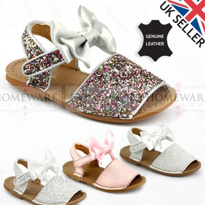girls bow sandals