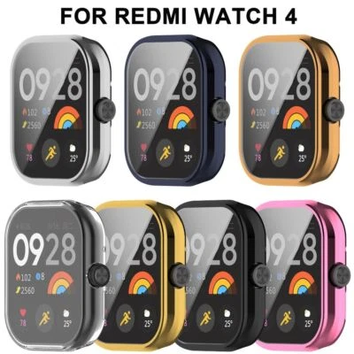 Smart TPU Case Full Cover Protective Shell Screen Protector for Redmi Watch 4