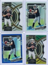 2023 Panini AIDAN OCONNELL (4) Card Rookie Lot - Las Vegas Raiders