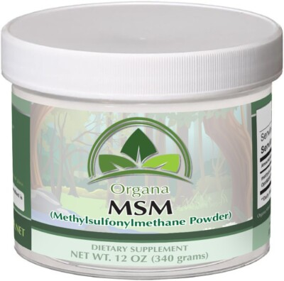 #ad The BEST MSM By Organa Pure Fast Dissolving Crystal Powder Methylsulfonylmethane $27.97